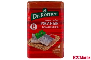 ХЛЕБЦЫ "DR.KERNER" РЖАНЫЕ КЛАССИЧЕСКИЕ 100Г