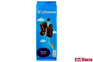 ШОКОЛАД "ВОЗДУШНЫЙ" ТЕМНЫЙ ПОРИСТЫЙ 80Г (МОН' ДЭЛИС РУСЬ)