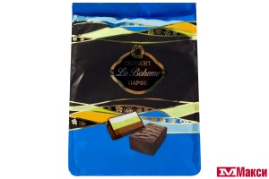 КОНФЕТЫ ГЛАЗИРОВАННЫЕ "LA BOHEMЕ" ПАРФЕ 200Г (СЛАДКИЙ ОРЕШЕК)