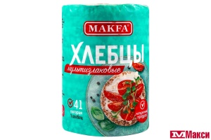 ХЛЕБЦЫ "МУЛЬТИЗЛАКОВЫЕ" ЗЕРНОВЫЕ 100Г (МАКФА)