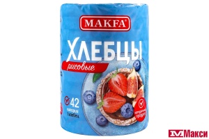 ХЛЕБЦЫ ЗЕРНОВЫЕ РИСОВЫЕ 100Г (МАКФА)