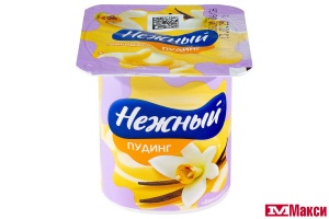 ПУДИНГ  "НЕЖНЫЙ" 2,8-3% 100Г (БЗМЖ)(ЭРМАНН)(ванильный)