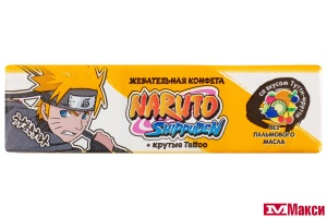 ЖЕВАТЕЛЬНАЯ КОНФЕТА "NARUTO SHIPPUDEN" ТУТТИ-ФРУТТИ С ТАТУ 25Г