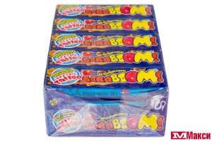 ЖЕВАТЕЛЬНАЯ РЕЗИНКА АССОРТИ 28Г (BARABOOM)