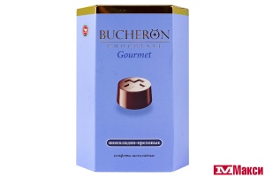 ШОКОЛАДНЫЕ КОНФЕТЫ "BUCHERON GOURMET" С ШОКОЛАДНО-ОРЕХОВЫМ ВКУСОМ 130Г