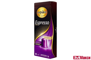 КОФЕ КАПСУЛЬНЫЙ "ESPRESSO" LUNGO 5ГХ10ШТ (МОСК.КОФЕЙНЯ НА ПАЯХЪ) 