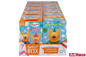 ЖЕВАТЕЛЬНЫЙ МАРМЕЛАД "ТРИ КОТА" С ИГРУШКОЙ 10Г (СВИТБОКС) (КОНФИТРЕЙД)