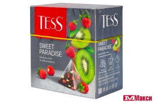 ЧАЙ "TESS" SWEET PARADISE ЧЕРНЫЙ 20 ПИРАМИДОК (ОРИМИ-ТРЭЙД) 