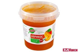 ЯГОДЫ ПРОТЕРТЫЕ АБРИКОС С САХАРОМ 900Г ВЕДРО (ЯРКАЯ ЦЕНА) 