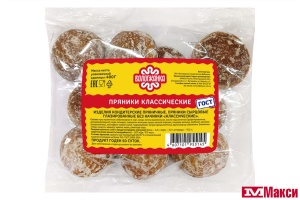 ПРЯНИКИ "КЛАССИЧЕСКИЕ" 400Г (ВОЛОГЖАНКА) 