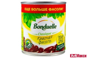 ФАСОЛЬ (БОНДЮЭЛЬ) КРАСНАЯ 470Г Ж/Б