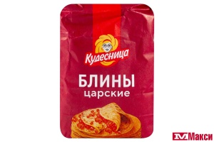 СМЕСЬ МУЧНАЯ "КУДЕСНИЦА" БЛИНЫ ЦАРСКИЕ 800Г (С-ПБ)