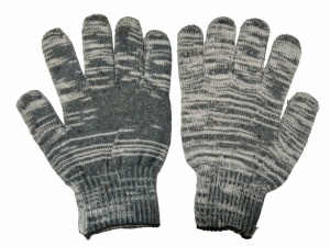 ПЕРЧАТКИ С ПВХ СЕРЫЕ 10 КЛАСС 4 НИТИ (ЛИДЕРТЕКС)