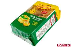 МАКПРОННЫЕ ИЗДЕЛИЯ "РОЛЛТОН" ГНЕЗДА 400Г