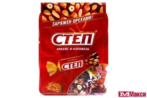 ШОКОЛАДНЫЕ КОНФЕТЫ "ЗОЛОТОЙ СТЕП" 174Г (СЛАВЯНКА)