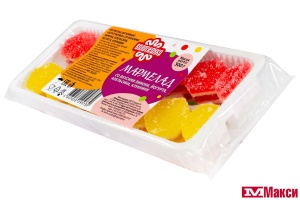 МАРМЕЛАД "ВОЛОГЖАНКА" МИКС: ЛИМОН, АПЕЛЬСИН, КЛУБНИКА, ЙОГУРТ 300Г