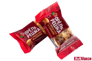 КОНФЕТЫ "ОРЕЛ И РЕШКА" С АРАХИСОМ,МИНДАЛЕМ,КЛЮКВОЙ (НЕВСКИЙ КОНДИТЕР)