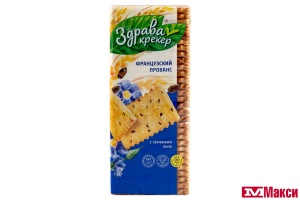 КРЕКЕР "ЗДРАВА" ФРАНЦУЗСКИЙ ПРОВАНС 200Г (ДЫМКА)