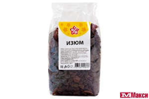 ФРУКТЫ СУШЕНЫЕ ИЗЮМ 500Г (СТМ)