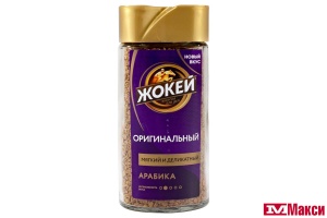КОФЕ СУБЛИМИРОВАННЫЙ "ЖОКЕЙ" ОРИГИНАЛЬНЫЙ АРАБИКА С ДОБАВЛЕНИЕМ ЯЧМЕНЯ 90Г СТ/Б (ОРИМИ)