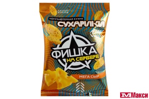 СУХАРИКИ "ФИШКА НА СЕРВЕРЕ" СЫР 50Г
