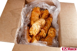 ПРОДУКТ С ЗАМЕНИТЕЛЕМ МОЛОЧНОГО ЖИРА "ОСОБЫЙ КОСА ПЛЕТЕНАЯ" КОПЧЕНЫЙ 45% (МЗ НОВЫЙ)[средн вес 5,5]