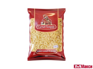 МАКАРОННЫЕ ИЗДЕЛИЯ "РОЖКИ" 400Г (СЫТЫЙ БОЯРИН)