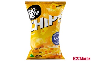 ЧИПСЫ "БИГ БОН" СЫР 140Г