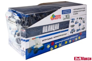 КАРАМЕЛЬ "SMART SWEETS" ПОЛИЦИЯ + ИГРУШКА 5Г (ЭВРИКА)