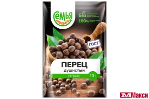 ПЕРЕЦ ДУШИСТЫЙ ГОРОШЕК 10Г (СЕМЬЯ ДОВОЛЬНА)