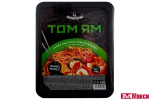 ЛАПША БЫСТРОГО ПРИГОТОВЛЕНИЯ "АЗИЯ МИКС" СО ВКУСОМ ТОМ ЯМ 90Г (АНАКОМ)