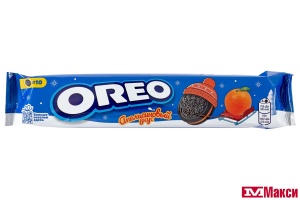 ПЕЧЕНЬЕ "OREO" С КАКАО И НАЧИНКОЙ С АПЕЛЬСИНОВЫМ ВКУСОМ 95Г (МОН' ДЭЛИС РУСЬ)