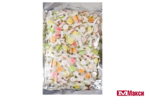 КАРАМЕЛЬ "SMILE CANDY" АРБУЗ,ЛИМОН,КЛУБНИКА,МАНГО 1КГ (CONFECTUM)