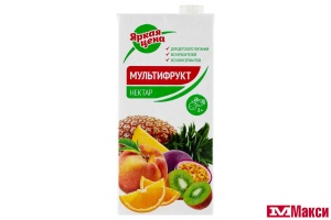 НЕКТАР "ЯРКАЯ ЦЕНА" МУЛЬТИФРУКТОВЫЙ 0,95Л ТЕТРА-ПАК