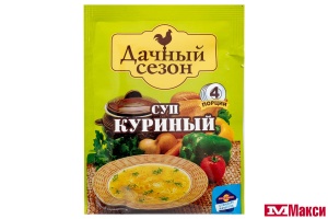 СУП "ДАЧНЫЙ СЕЗОН" КУРИНЫЙ 60Г (РУССКИЙ ПРОДУКТ)