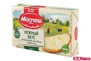 КРЕМ "MIOCREMA" НА РАСТИТЕЛЬНЫХ МАСЛАХ 72,5% 180Г БРИКЕТ (ЕВДАКОВО)