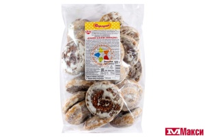 ПРЯНИКИ "ДОМАШНИЕ" БАНАНОВО-ШОКОЛАДНЫЕ 500Г (СЛАДКАЯ СЛОБОДА)