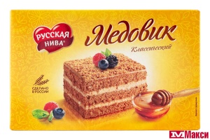 ТОРТ "МЕДОВИК КЛАССИЧЕСКИЙ" 240Г (РУССКАЯ НИВА)