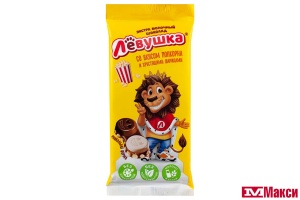 ШОКОЛАД "ЛЕВУШКА" ЭКСТРАМОЛОЧНЫЙ И БЕЛЫЙ СО ВКУСОМ ПОПКОРНА 85Г (СЛАВЯНКА)
