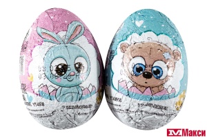 ЯЙЦО ШОКОЛАДНОЕ "SWEET FRIENDS" С ИГРУШКОЙ 20Г (КОНФИТРЕЙД)