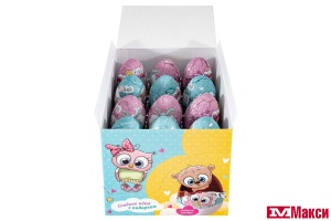 ЯЙЦО ШОКОЛАДНОЕ "SWEET FRIENDS" С ИГРУШКОЙ 20Г (КОНФИТРЕЙД)