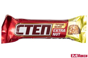 ШОКОЛАДНЫЙ БАТОНЧИК "СТЕП" EXTRA NUT 47Г (СЛАВЯНКА)