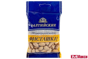 ФИСТАШКИ "БАЛТИЙСКИЕ" СОЛЕНЫЕ 80Г (МОСКВА)
