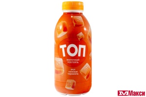 КОКТЕЙЛЬ МОЛОЧНЫЙ "ТОП" 450Г 2% (САВУШКИН ПРОДУКТ) (БЗМЖ)(соленая карамель)