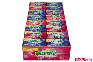 ЖЕВАТЕЛЬНАЯ КОНФЕТА "МАМБА" ЯГОДНЫЙ BANG 26,5Г (STORCK)