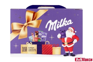 НОВОГОДНИЙ ПОДАРОК "МИЛКА" БОЛЬШОЙ ЗИМНИЙ МИКС 388Г (МОН'ДЭЛИС РУСЬ)