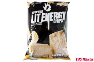 ЧИПСЫ "LIT ENERGY" РИФЛЕНЫЕ СО ВКУСОМ СЫРА ПАРМЕЗАН 120Г