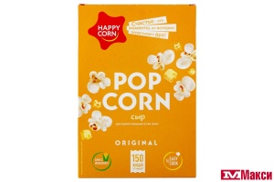 ПОПКОРН ДЛЯ СВЧ "HAPPY CORN" СЫРНЫЙ 100Г