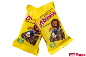 ДЕСЕРТ "ЛЕВУШКА ДЕТЯМ" ЭКСТРАМОЛОЧНЫЙ ШОКОЛАД С ВАФЛЯМИ (СЛАВЯНКА) 