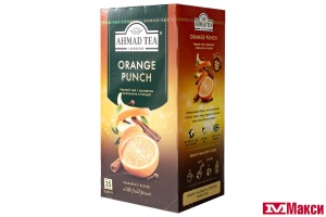 ЧАЙ "AHMAD TEA" АПЕЛЬСИНОВЫЙ ПУНШ ЧЕРНЫЙ 25 ПАКЕТИКОВ